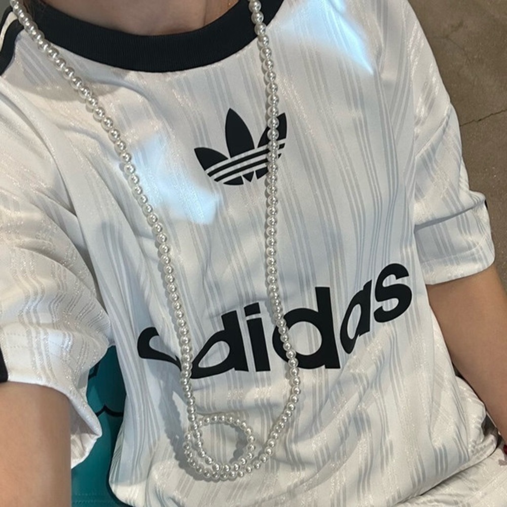 Adidas Adicolor collection White and Black Tee